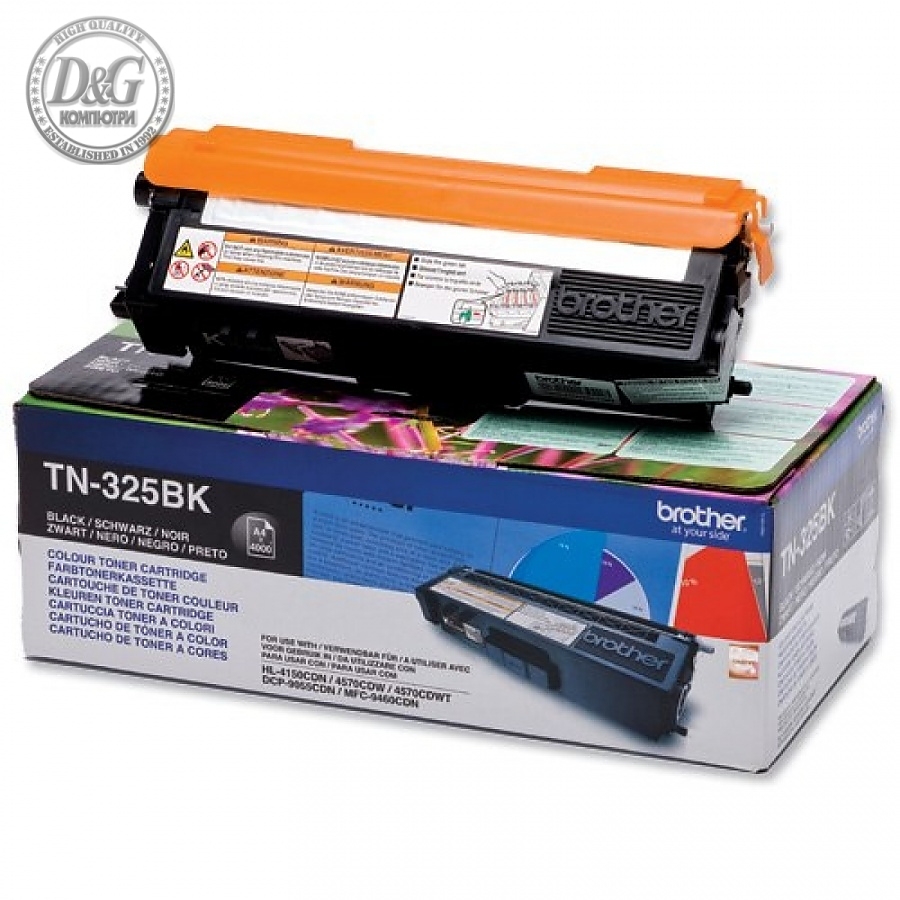 Brother TN-325BK Toner Cartridge High Yield