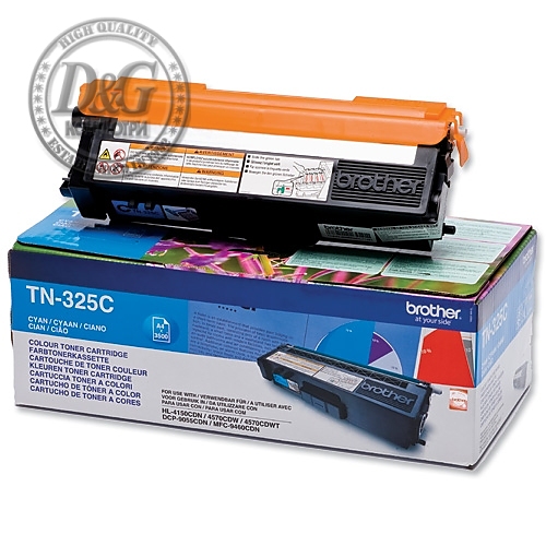 Brother TN-325C Toner Cartridge High Yield