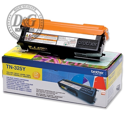 Brother TN-325Y Toner Cartridge High Yield