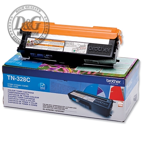 Brother TN-328C Toner Cartridge High Yield