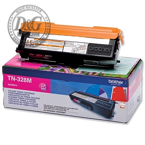 Brother TN-328M Toner Cartridge High Yield