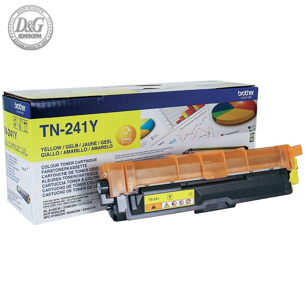 Brother TN-241Y Toner Cartridge