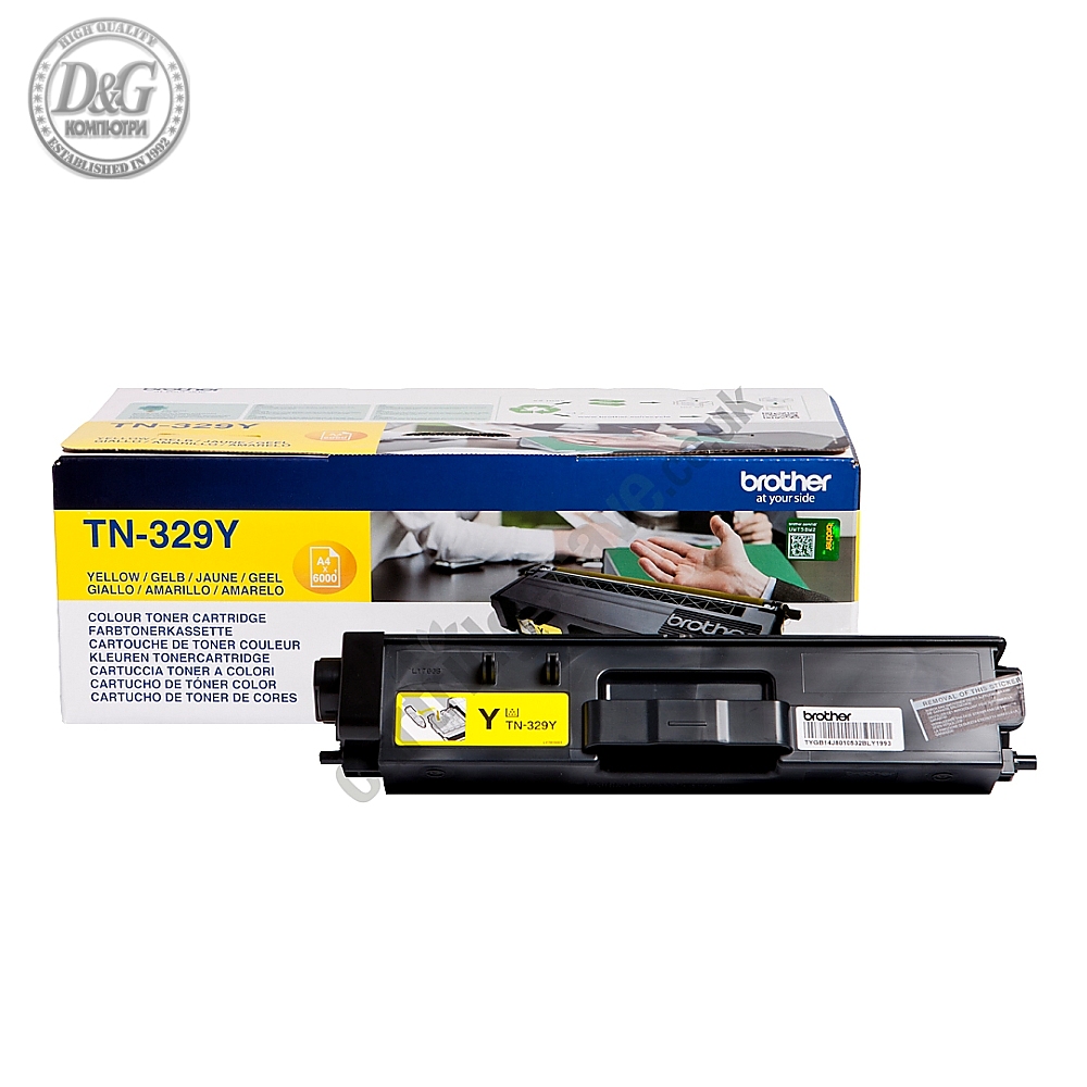 Brother TN-329Y Toner Cartridge Super High Yield