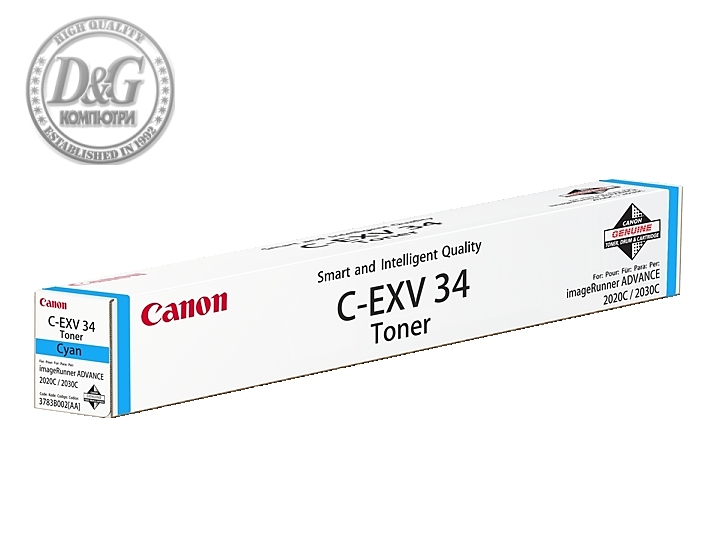 Canon Toner C-EXV 34, Cyan