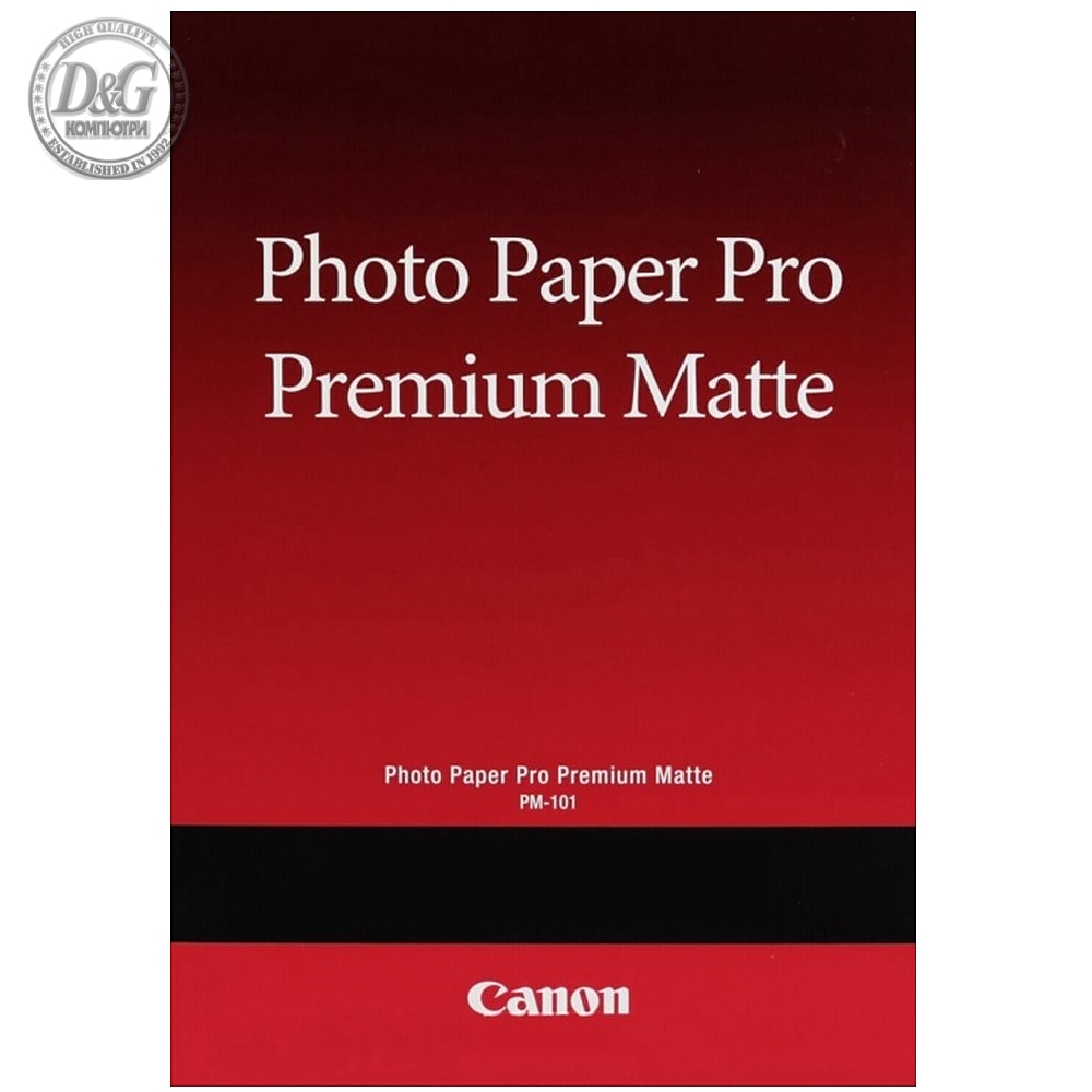 Canon PM-101, A2, 20 sheets