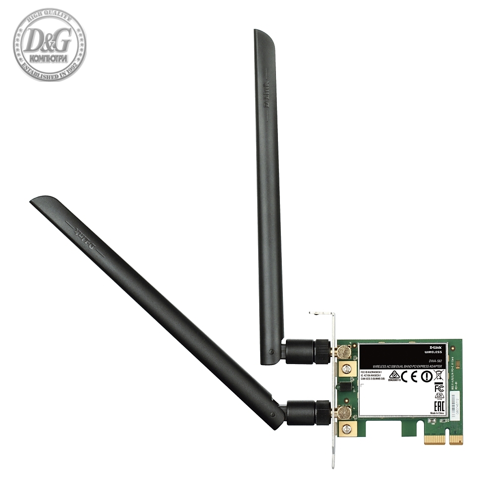 D-Link Wireless AC1200 DualBand PCIe Adapter