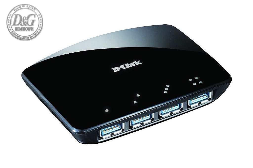 D-Link 4-Port Superspeed USB 3.0 HUB