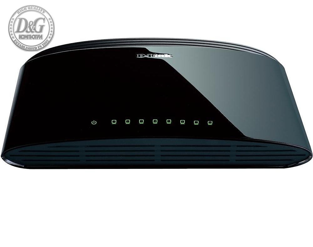 D-Link 8-Port 10/100Mbps Fast Ethernet Unmanaged Switch