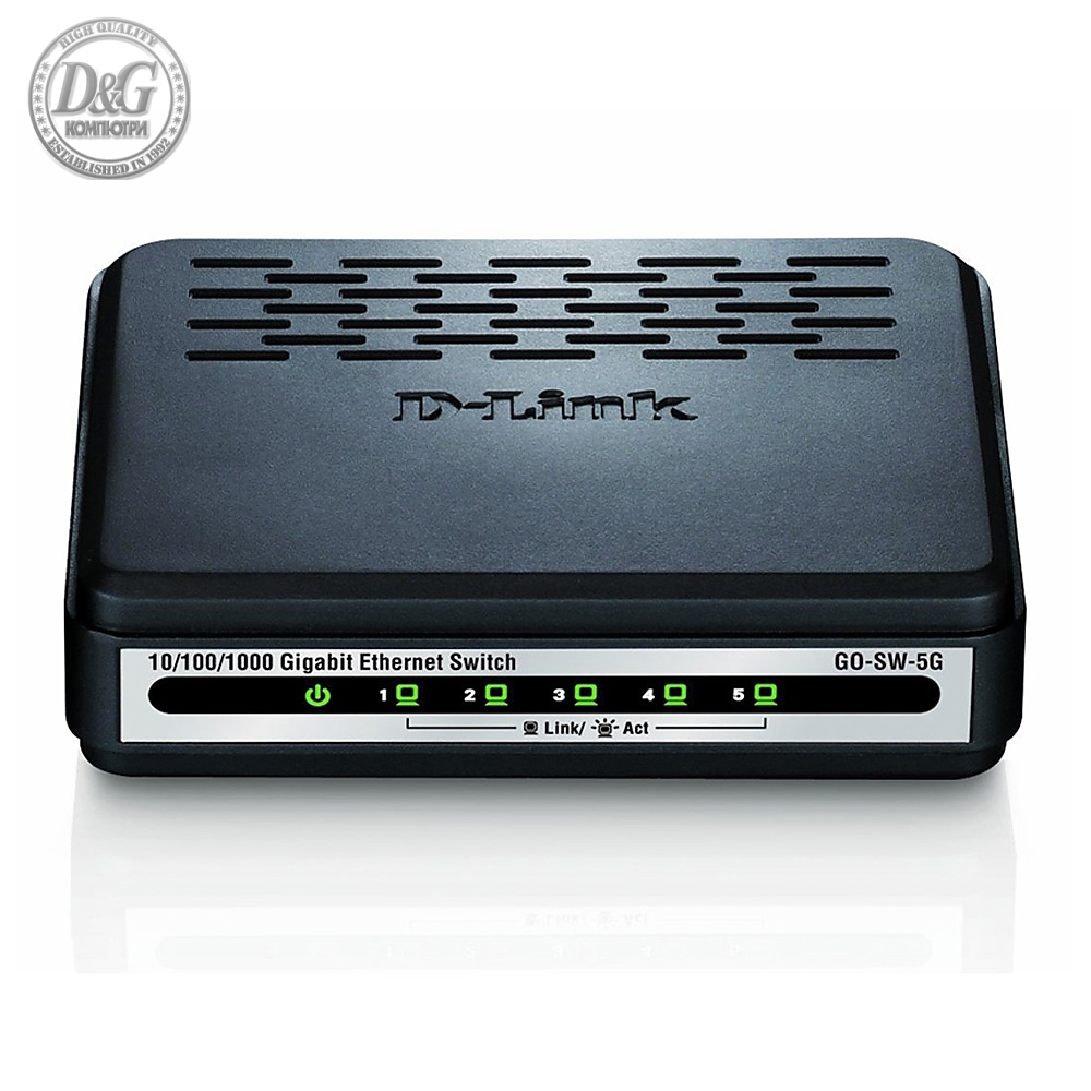 D-Link 5-Port Gigabit Easy Desktop Switch