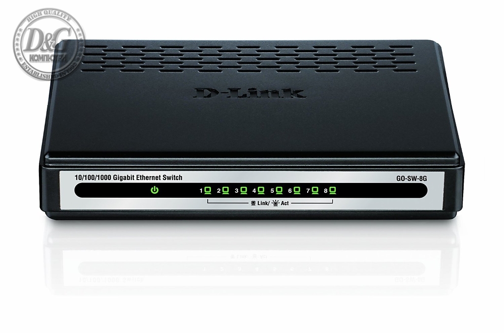 D-Link 8-Port Gigabit Easy Desktop Switch