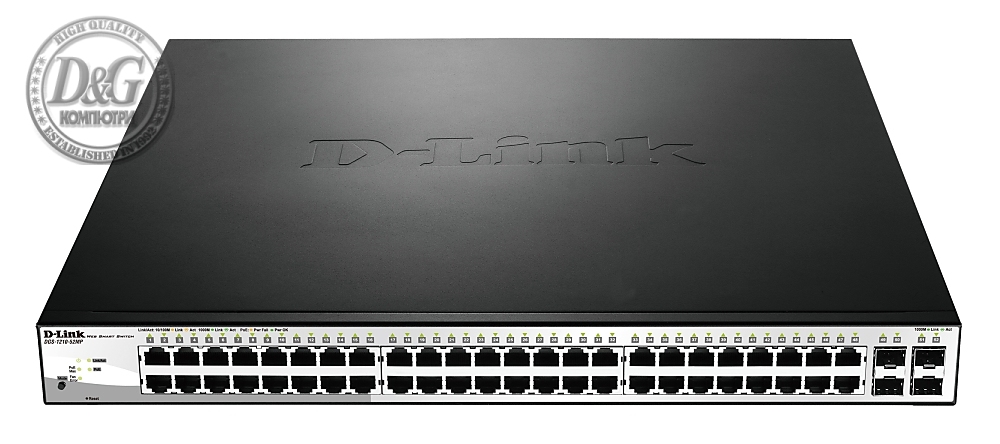 D-Link 52-Port PoE Gigabit Smart Switch 370W PoE