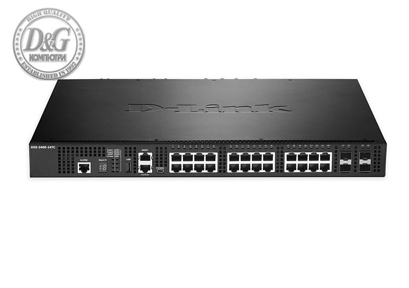 D-Link 20-Port 10GBASE-T/SFP+ and 10GBASE-T/SFP+ Combo Port