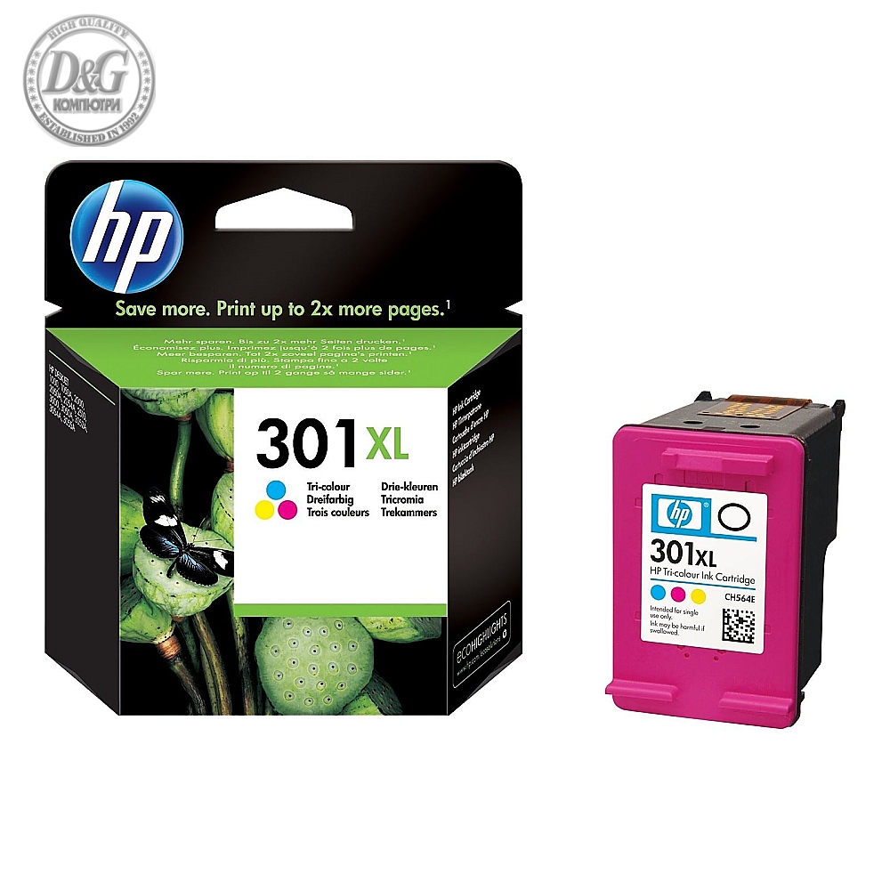 HP 301XL Tri-color Ink Cartridge