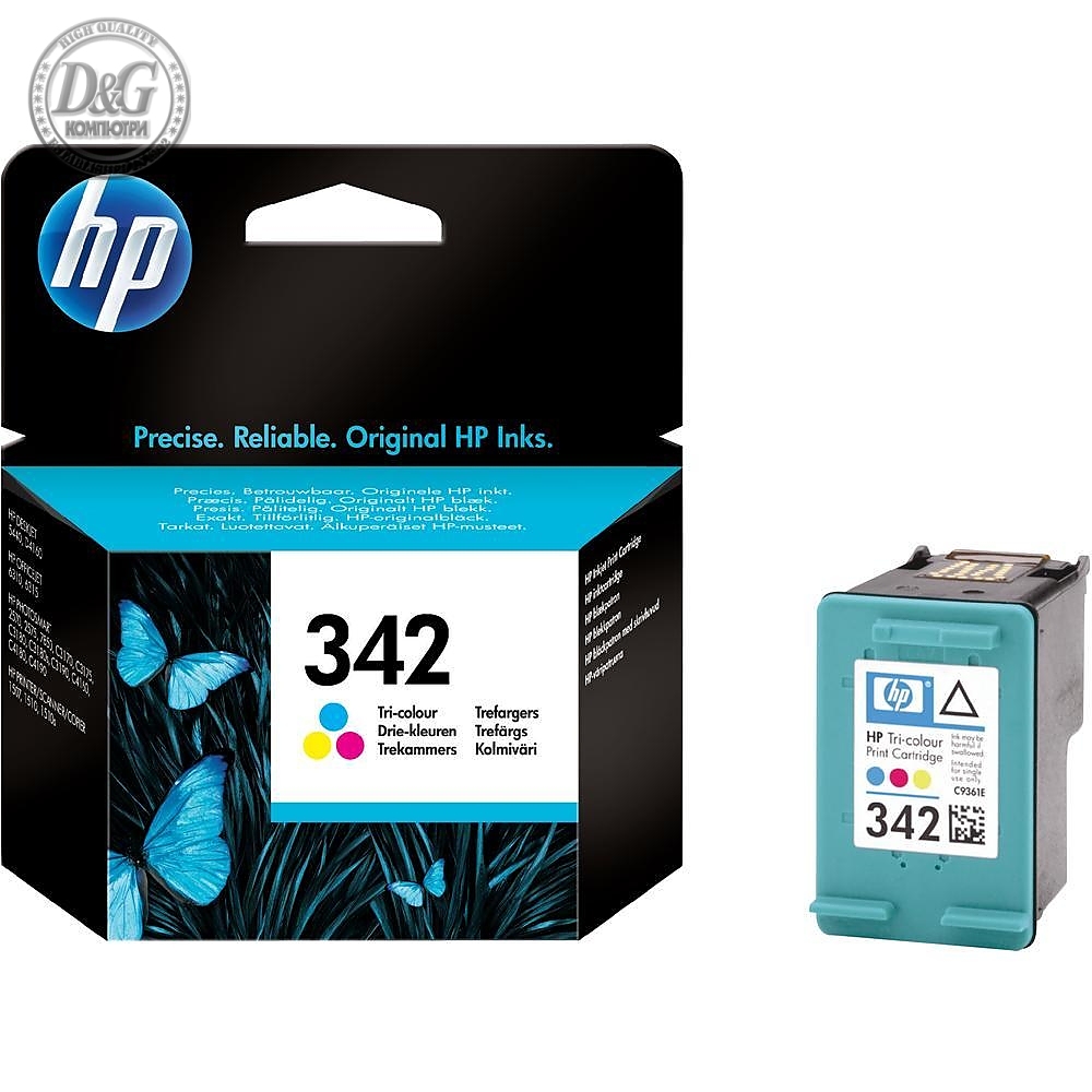 HP 342 Tri-color Inkjet Print Cartridge