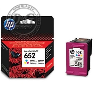 HP 652 Tri-colour Ink Cartridge