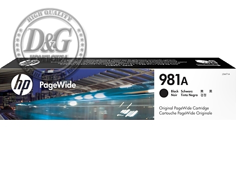 HP 981A Black Original PageWide Cartridge