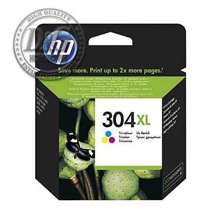 HP 304XL Tri-color Ink Cartridge