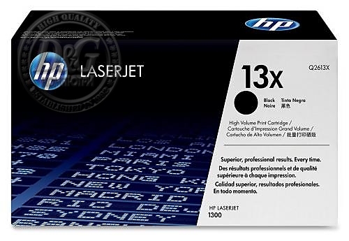 HP 13X Black LaserJet Toner Cartridge