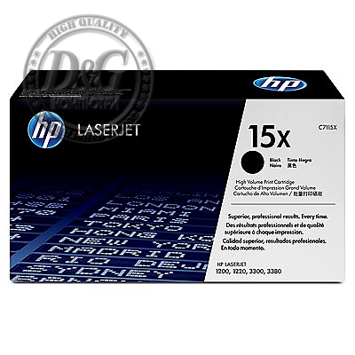 HP 15X Black LaserJet Toner Cartridge