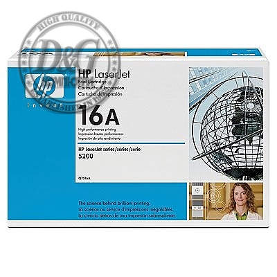 HP 16A Black LaserJet Toner Cartridge