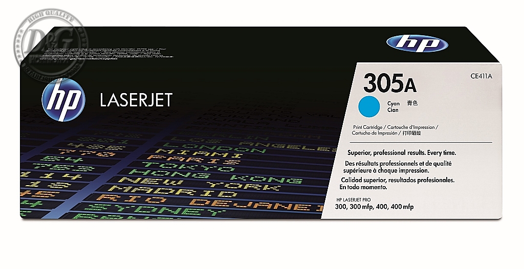 HP 305A Cyan LaserJet Toner Cartridge