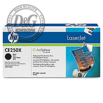 HP Color LaserJet CE250X Black Print Cartridge