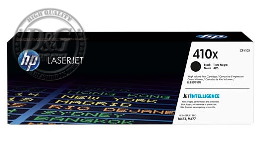 HP 410X High Yield Black Original LaserJet Toner Cartridge (CF410X)