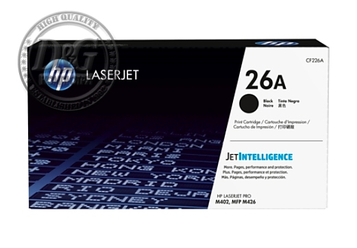 HP 26A Black Original LaserJet Toner Cartridge (CF226A)