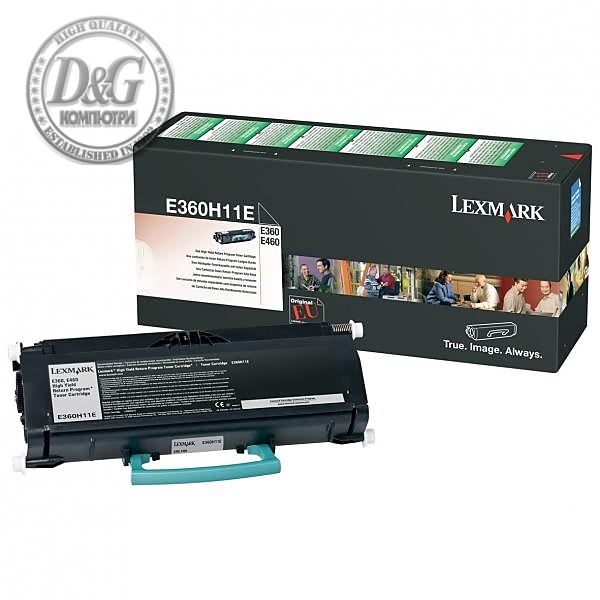 Lexmark E360H11E E360, 460, 462 Return Programme 9K Toner Cartridge