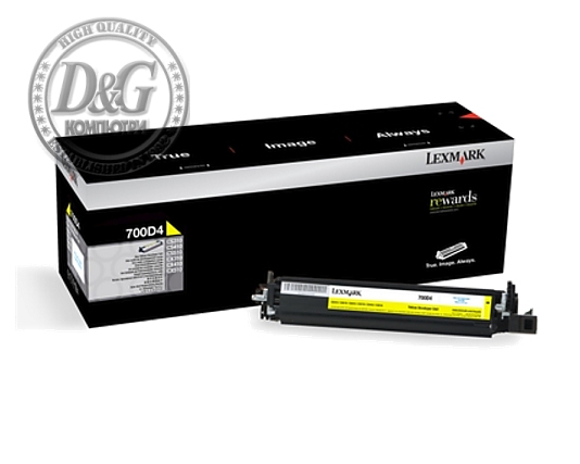 Lexmark 70C0D40 CS/CX31x, 41x, 51x Yellow 40K Developer