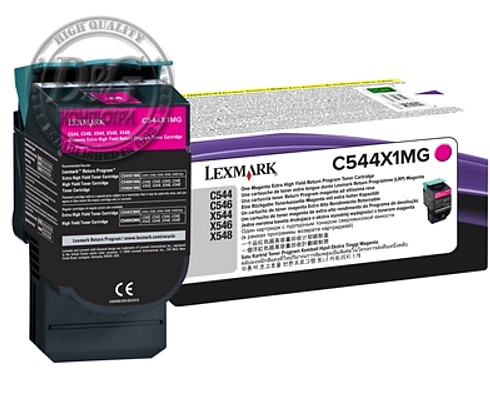 Lexmark C544X1MG C/X544, 546, X548 Magenta Return Programme 4K Toner Cartridge