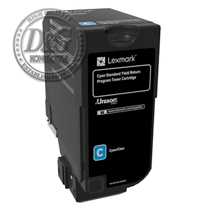 Lexmark 74C2SC0 CS720, CS/CX725 Cyan Return Programme 7K Toner Cartridge