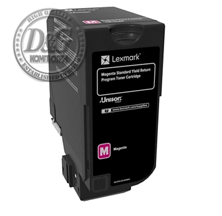 Lexmark 74C2SM0 CS720, CS/CX725 Magenta Return Programme 7K Toner Cartridge