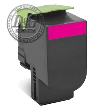 Lexmark 80C2XM0 CX510 Magenta Return Programme 4K Toner Cartridge