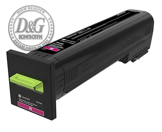 Lexmark 82K2XM0 CX825, 860 Magenta Return Programme 22K Toner Cartridge