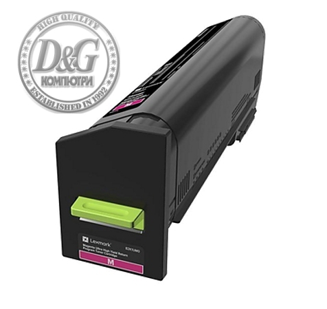 Lexmark 82K2UM0 CX860 Magenta Return Programme 55K Toner Cartridge