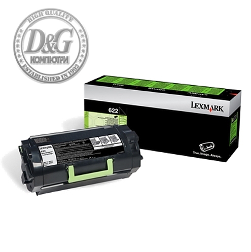 Lexmark 62D2000 MX710, 711, 810, 811, 812 Return Programme 6K Toner Cartridge