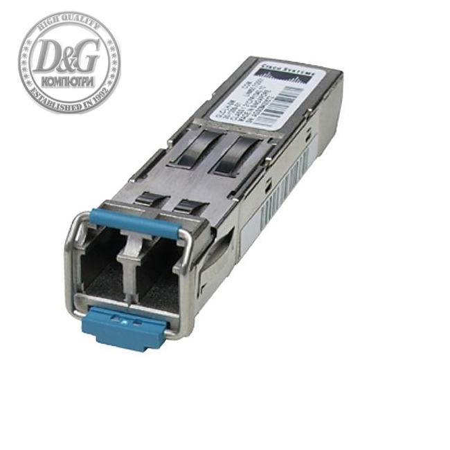 Cisco 1000BASE-LX/LH SFP transceiver module, MMF/SMF, 1310nm, DOM