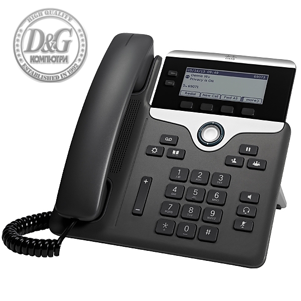 Cisco IP Phone 7821 with Multiplatform Phone firmware