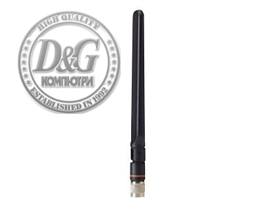 Cisco 2.4 GHz 2 dBi/5 GHz 4 dBi Dipole Ant., Blk, RP-TNC