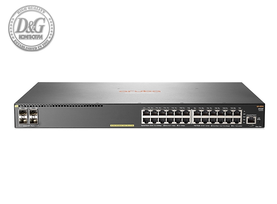 Aruba 2930F 24G PoE+ 4SFP+ T Swch