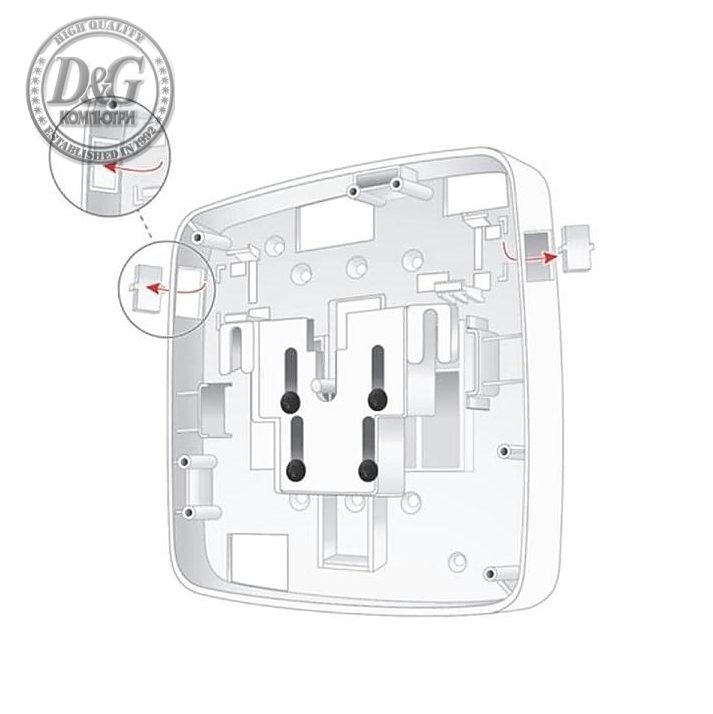 HP AP-220-MNT-W3 Low Prof Secure AP Mnt Kit