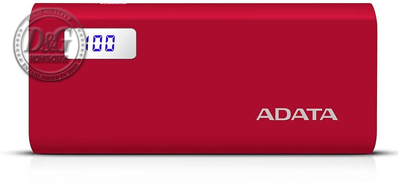 ADATA POWER BANK AP12500D RED