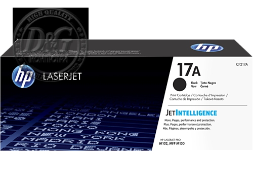 CF217A 17A BLACK LJET TONER