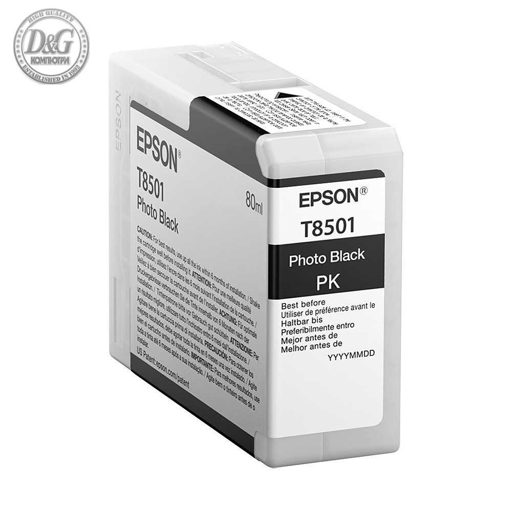 Epson Singlepack Photo Black T850100