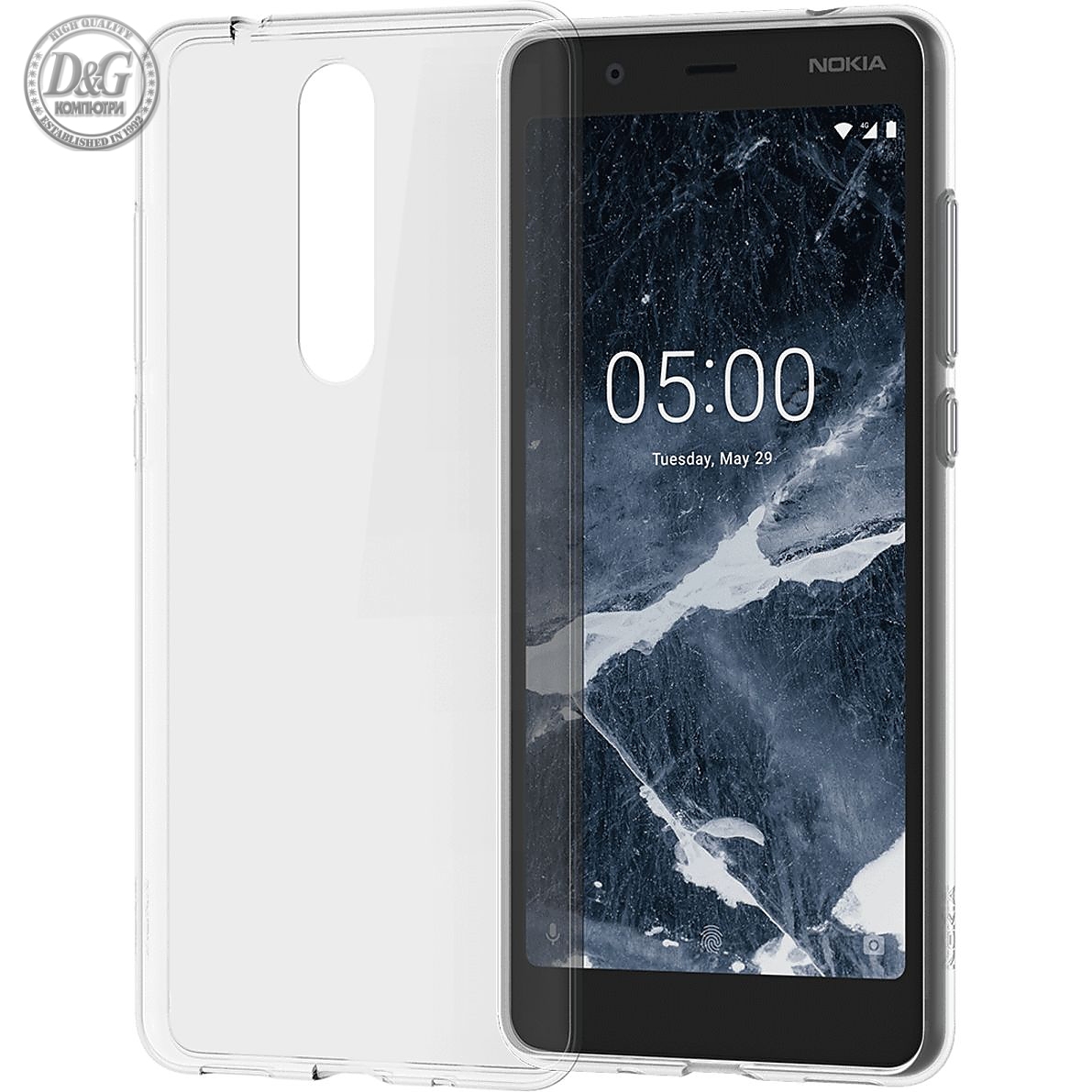 NOKIA 5.1 CC-109 CLEAR CASE