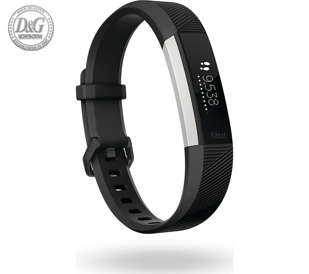 Fitbit Alta HR Black, Large