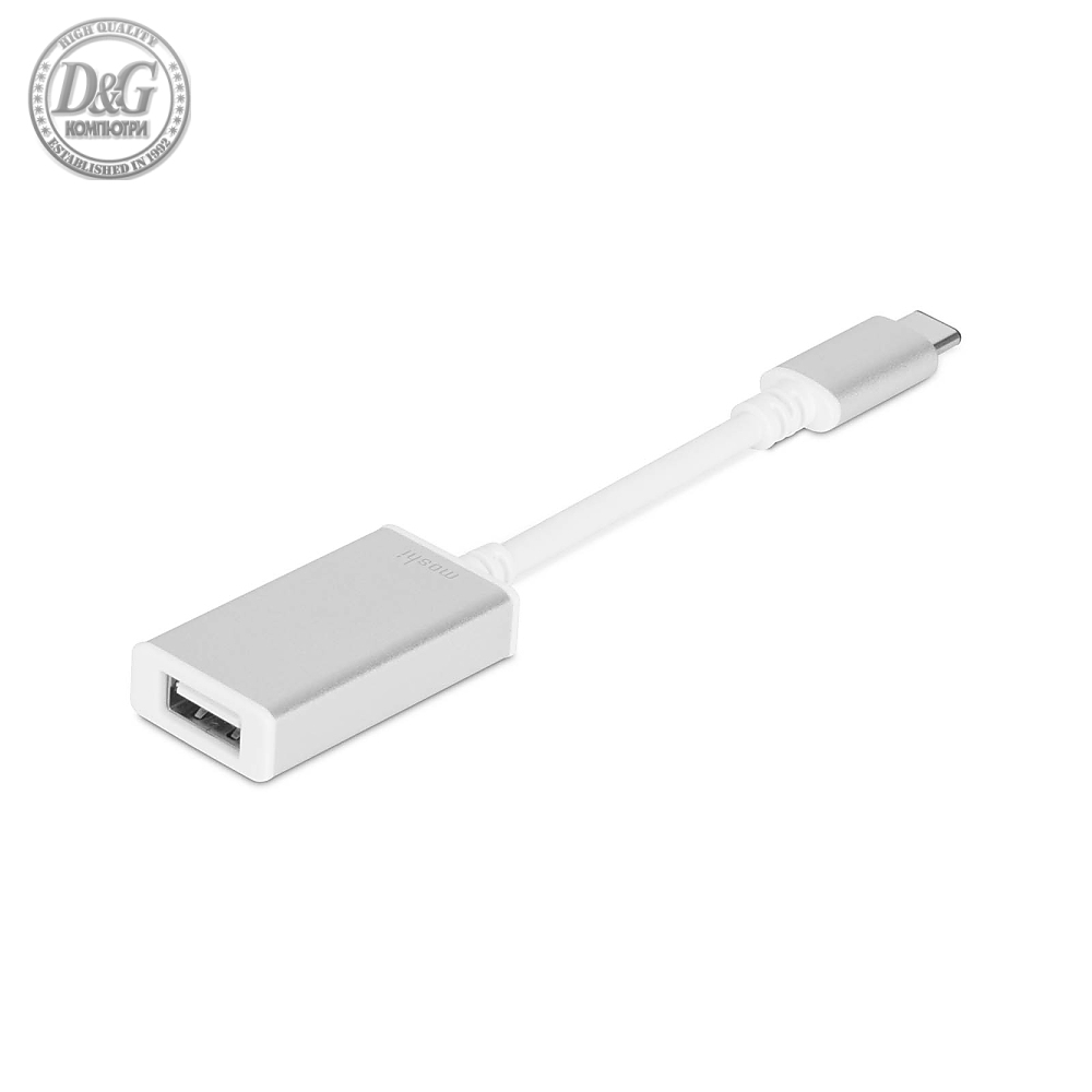 Moshi USB-C to USB-A Adapter - Silver