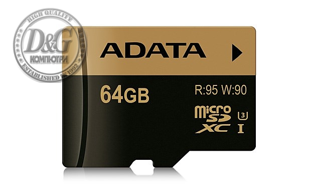 64G SDXCM UHS-I U3 XPG ADATA