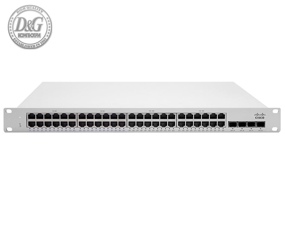 Cisco Meraki MS250-48 L3 Stck Cld-Mngd 48x GigE Switch